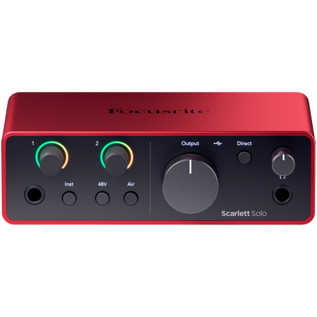 FOCUSRITE RFO SCARLETT4 SOLO PREAMPLI MICRO