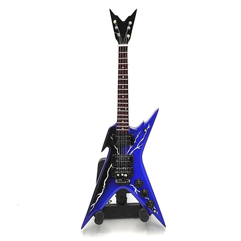 MINIATURE BABY GUITAR DEAN RAZORBACK PANTERA 15CM