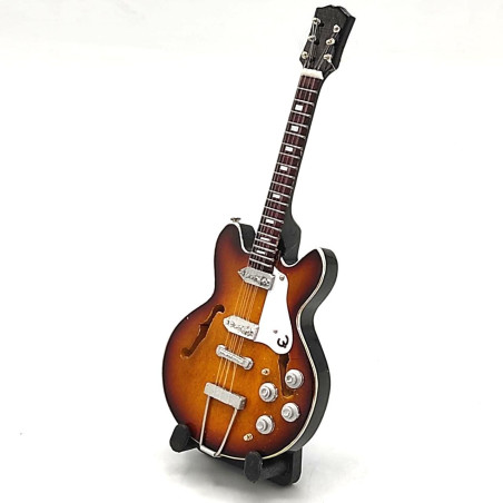 MINIATURE BABY GUITAR JAZZ EPIPHONE 15CM