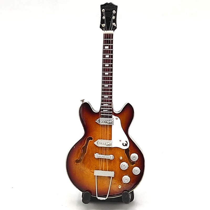 MINIATURE BABY GUITAR JAZZ EPIPHONE 15CM