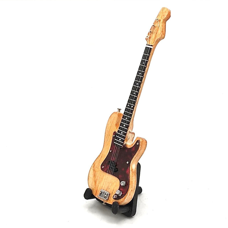 MINIATURE BABY GUITAR JOHN DEACON QUEEN 15CM