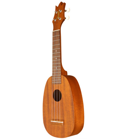 UKULELE KIWAYA FAMOUS SOPRANO ACAJOU PINEAPPLE FS-2PG