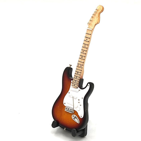 MINIATURE BABY GUITAR JIMI HENDRIX SUNBURST 15CM