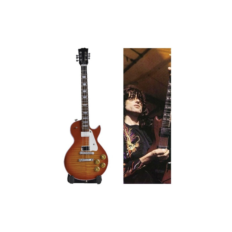 MINIATURE BABY GUITAR J.PAGE LED ZEPPELIN 15CM