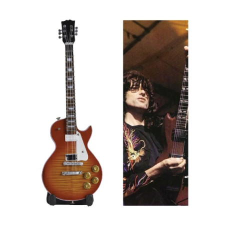 MINIATURE BABY GUITAR J.PAGE LED ZEPPELIN 15CM