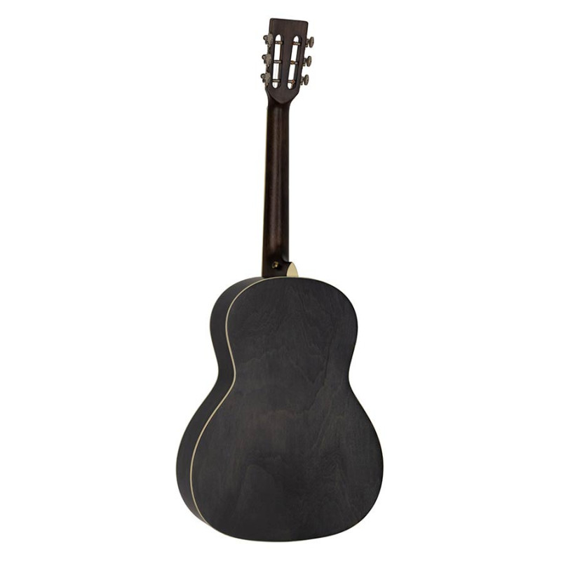 GUITARE FOLK RICHWOOD HERITAGE SERIE PARLOR TABLE EN CEDRE MASSIF NOIRE HSP-35-MBK