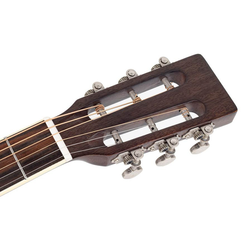 GUITARE FOLK RICHWOOD HERITAGE SERIE PARLOR TABLE EN CEDRE MASSIF NOIRE HSP-35-MBK