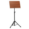 PUPITRE ORCHESTRE PLATEAU PLEIN EN BOIS FINITION  NOYER OMS40WD