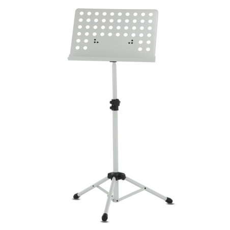 PUPITRE ORCHESTRE PLATEAU PERFORE BLANC OMS10WH