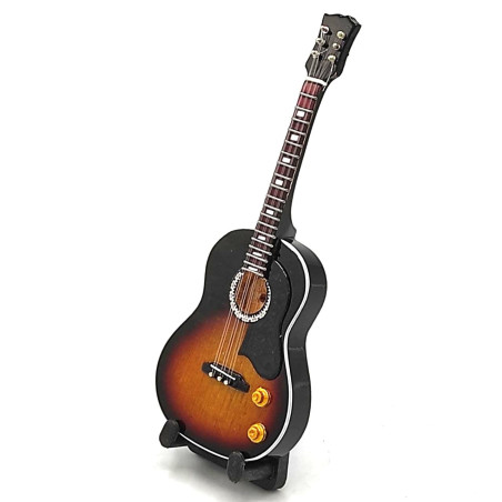MINIATURE BABY GUITAR ACOSTIQUE JOHN LENNON 15CM