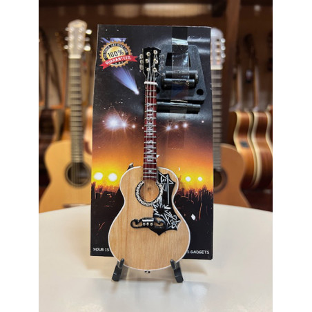 MINIATURE BABY GUITAR ELVIS 15CM