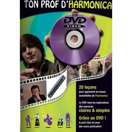 ROUX TON PROF D'HARMONICA (PACK PARTITION+DVD)