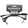 CABLE GROOVIT PATCH PLAT 10CM PACK DE 3