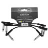 CABLE GROOVIT PATCH PLAT 10CM PACK DE 3