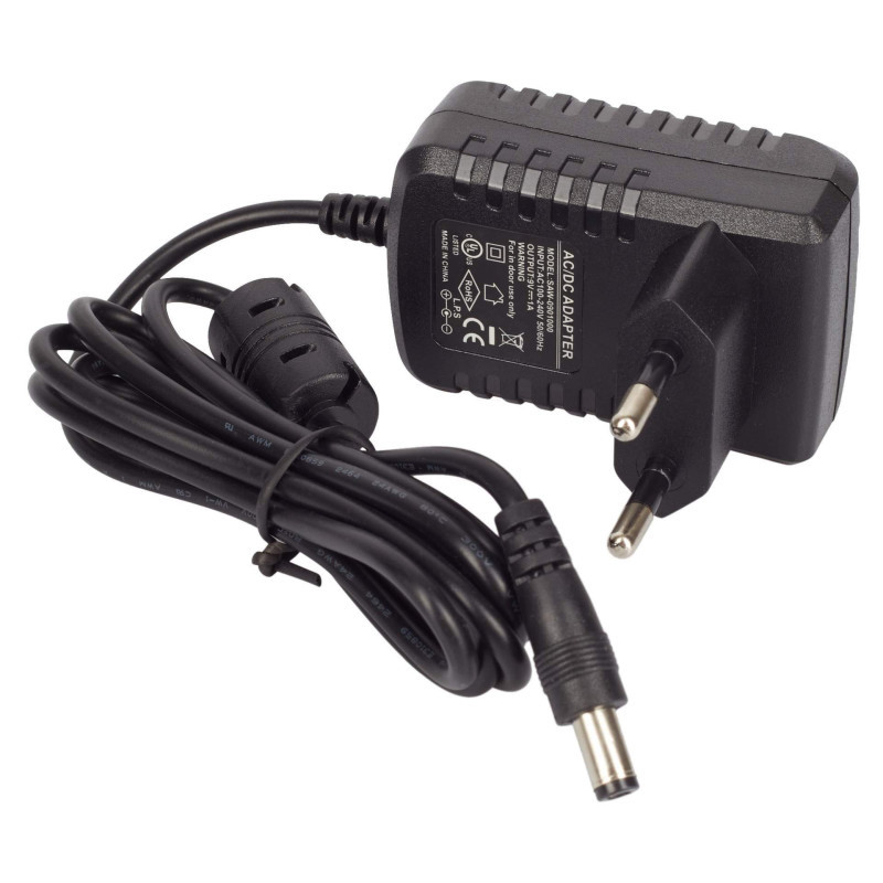 ALIMENTATION GROOVIT 9V 1A AVEC FILTRE ANTI-PARASITE