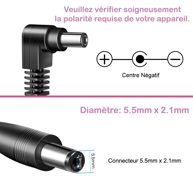 ALIMENTATION GROOVIT 9V 1A AVEC FILTRE ANTI-PARASITE