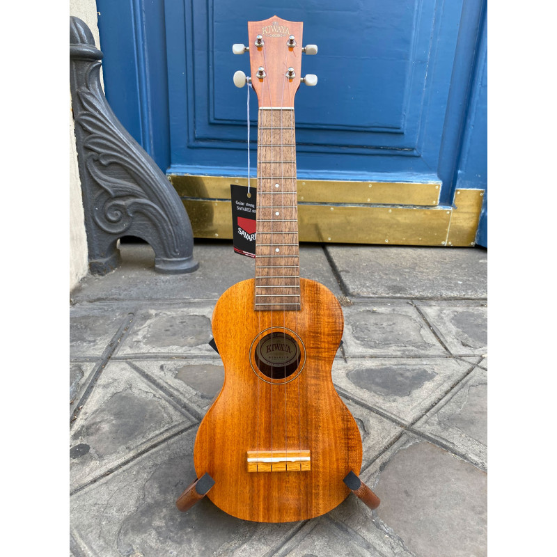 UKULELE KIWAYA FAMOUS SOPRANO KOA HAWAIEN FS5G