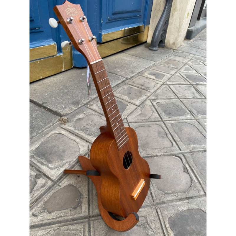 UKULELE KIWAYA FAMOUS SOPRANO ACAJOU AFRICAIN FS1G