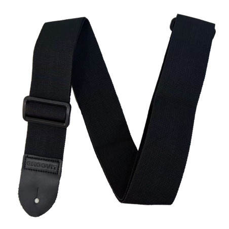 SANGLE GROOVIT NYLON UNIE NOIR BASIC FIT