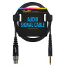 CABLE BOSTON 6M XLR FEMALE/JACK 
