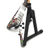 MINIATURE GUITARE FLYING V HENDRIX 27CM