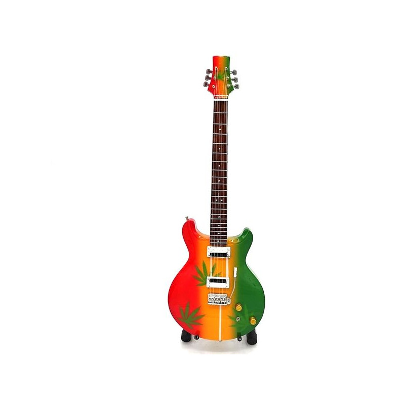 MINIATURE GUITARE BOB MARLEY 27CM