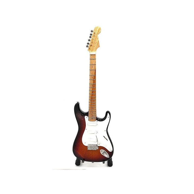 MINIATURE GUITARE STRATOCASTER SUNBURST 27CM