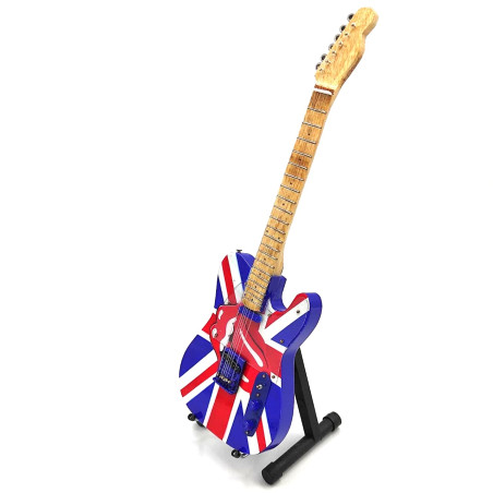 MINIATURE GUITARE ROLLING STONES KEITH RICHARDS 27CM