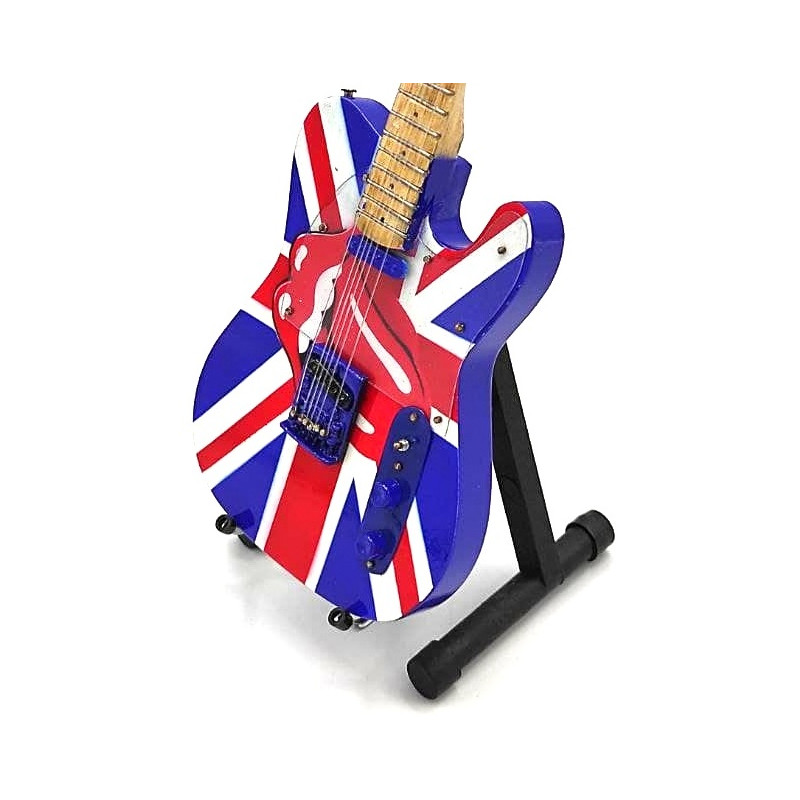 MINIATURE GUITARE ROLLING STONES KEITH RICHARDS 27CM