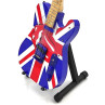 MINIATURE GUITARE ROLLING STONES KEITH RICHARDS 27CM