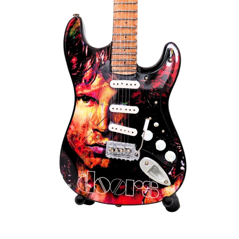 MINIATURE GUITARE THE DOORS 27CM
