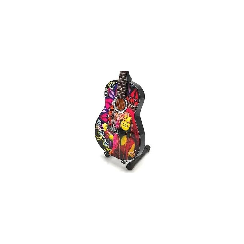 MINIATURE GUITARE JANIS JOPLIN 27CM