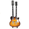 MINIATURE GUITARE DOUBLE MANCHE DON FELDER 27CM