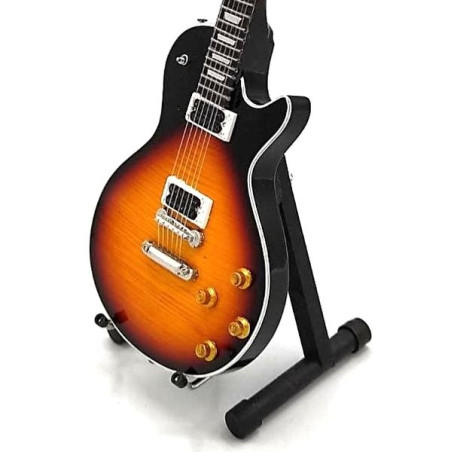 MINIATURE GUITARE LES PAUL SUNBURST 27CM