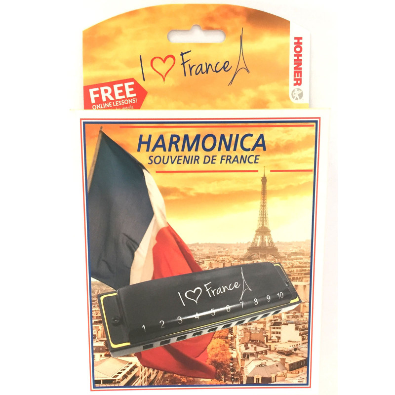 HARMONICA HOHNER I LOVE FRANCE DIATO