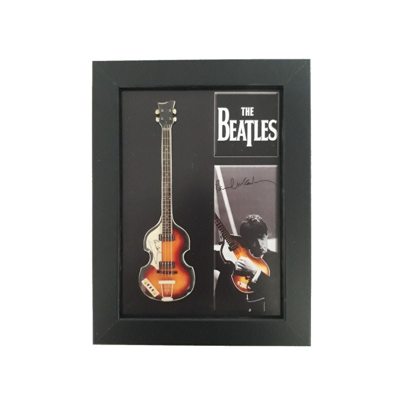 CADRE BABY GUITARE PAUL McCARTHNEY 15 X 20 CM