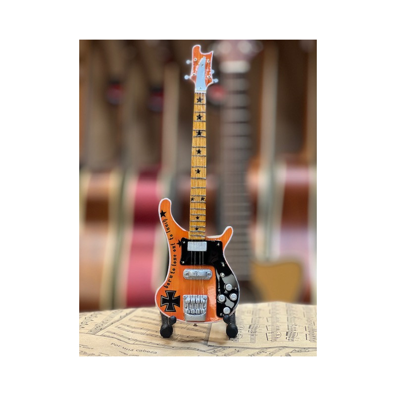 MINIATURE GUITARE BASSE MOTORHEAD 27CM