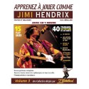 APPRENEZ A JOUER COMME JIMI HENDRIX (PACK PARTITION+CD)