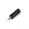 ADAPTATEUR MINI JACK FEMELLE STEREO JACK MALE STEREO