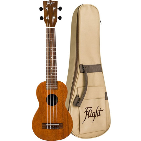 UKULELE FLIGHT SOPRANO LUS-5 HERITAGE LONG NECK  