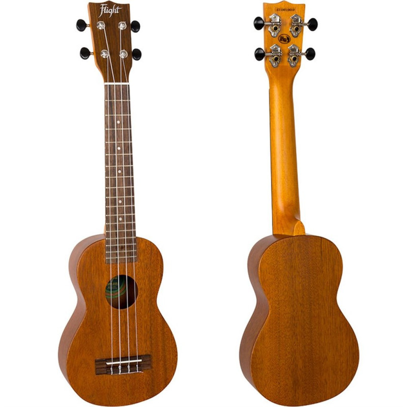 UKULELE FLIGHT SOPRANO LUS-5 HERITAGE LONG NECK  