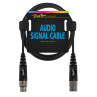 CABLE BOSTON AUDIO SIGNAL MICROPHONE 6M XLR MALE/XLR FEMELLE AC298600