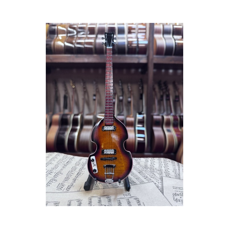 MINIATURE GUITARE BASSE MAcCARTNEY 27CM