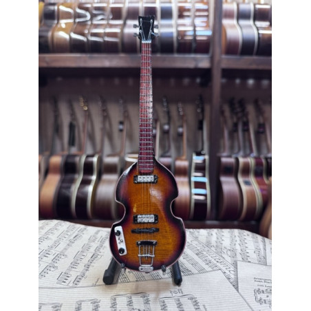 MINIATURE GUITARE BASSE MAcCARTNEY 27CM