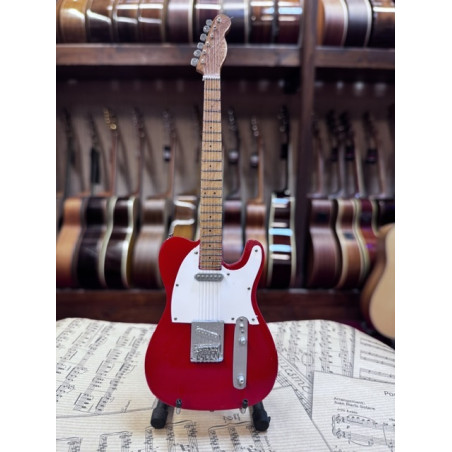 MINIATURE GUITARE STONES RONNIE WOOD 27CM