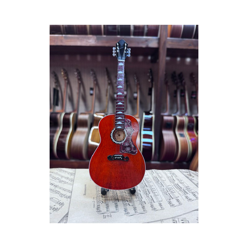 MINIATURE GUITARE LUCIANO LIGABUE 27CM