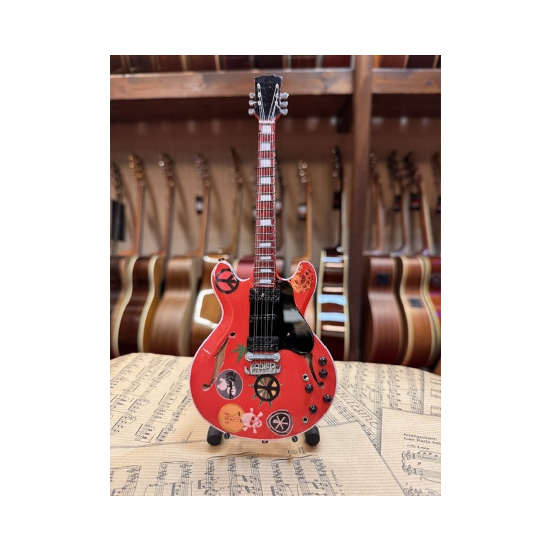 MINIATURE GUITARE ALVIN LEE 27CM