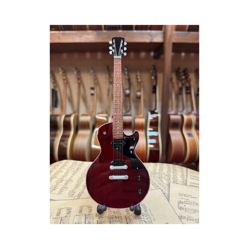 MINIATURE GUITARE GIBSON CUSTOM J. LENNON 27CM