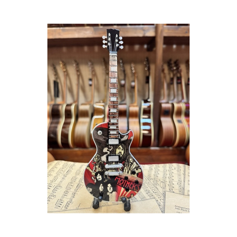 MINIATURE GUITARE LED ZEPPELIN MOTHERSHIP 27CM