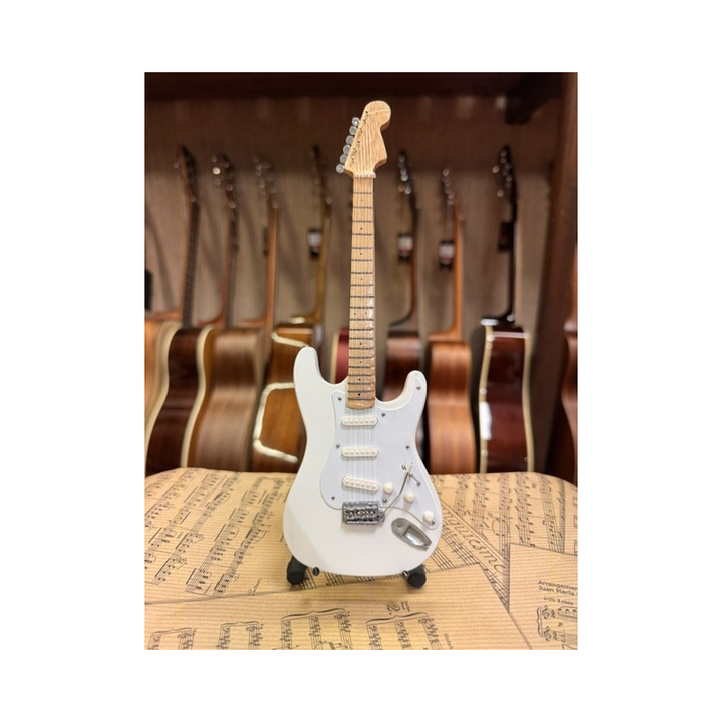 MINIATURE GUITARE JIMI HENDRIX 27CM MGT6217